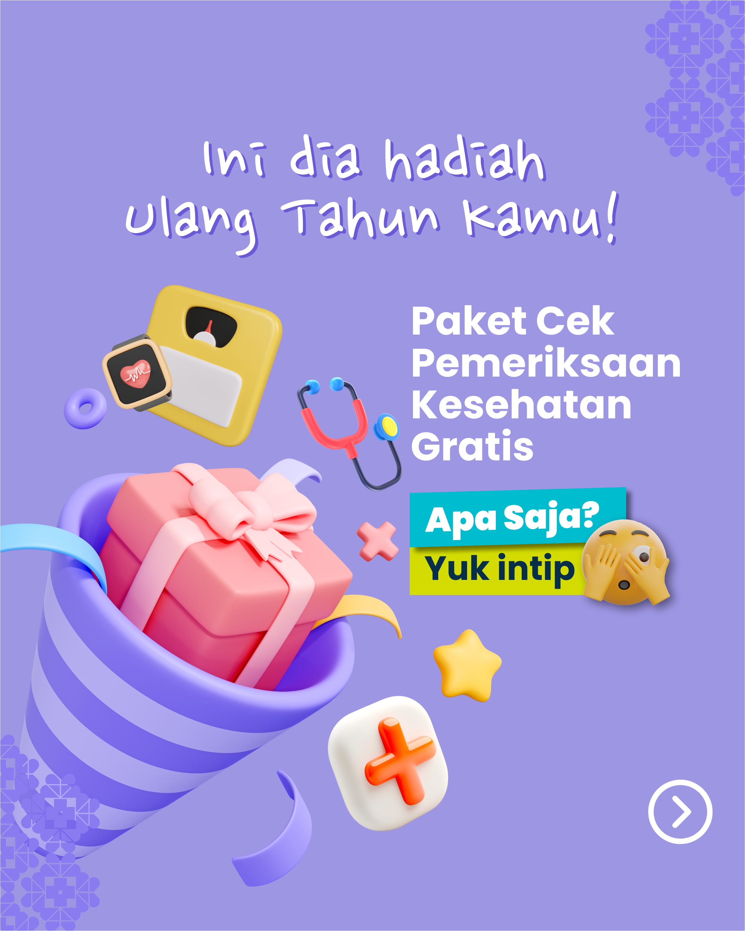 Menu Cek Kesehatan Gratis