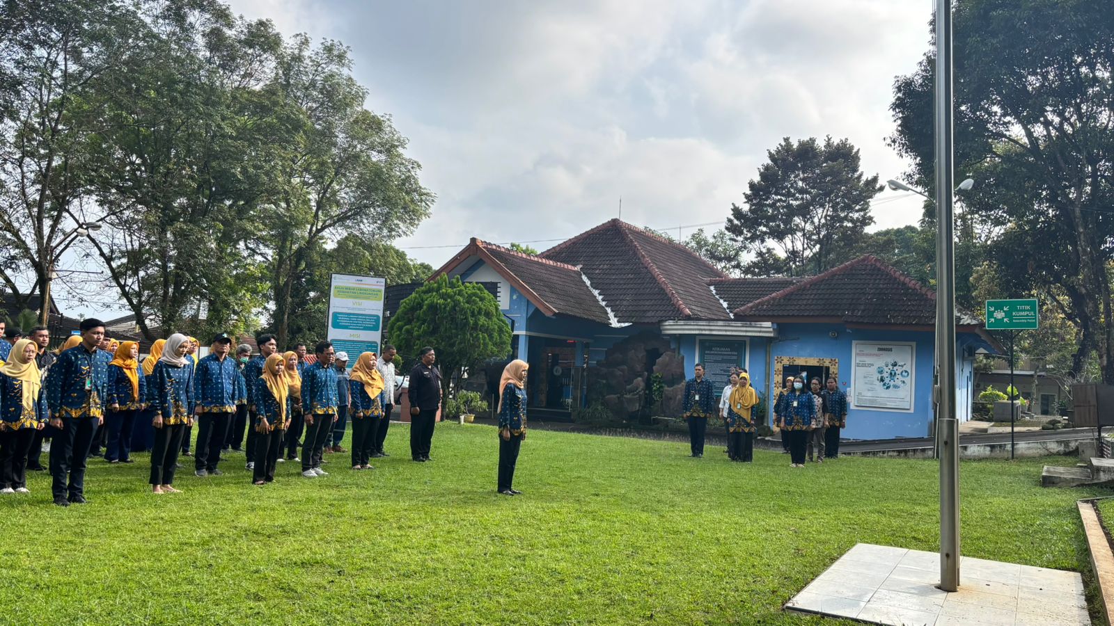 BBLKL Salatiga Laksanakan Apel Pagi sebagai Bentuk Penguatan Budaya Kerja Baru