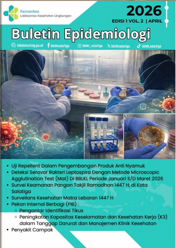 Buletin Epidemiologi Edisi 1 Volume 2